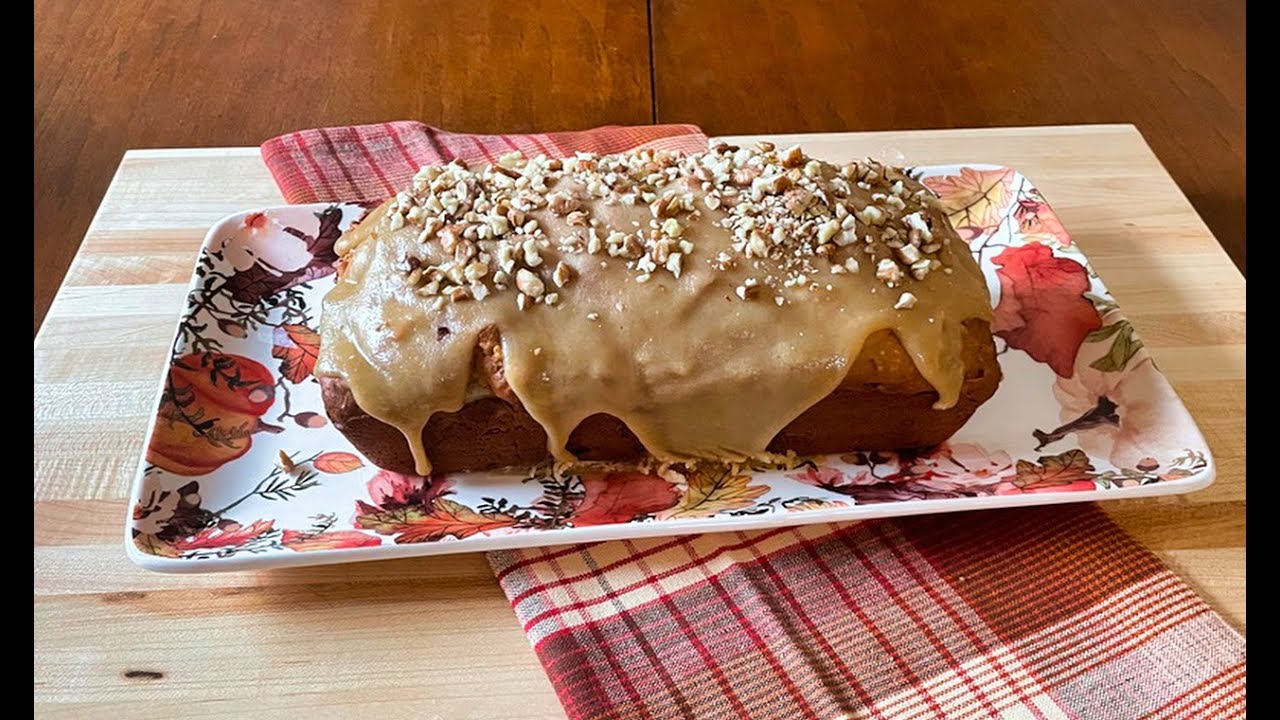Praline Topped Apple Bread Recipe