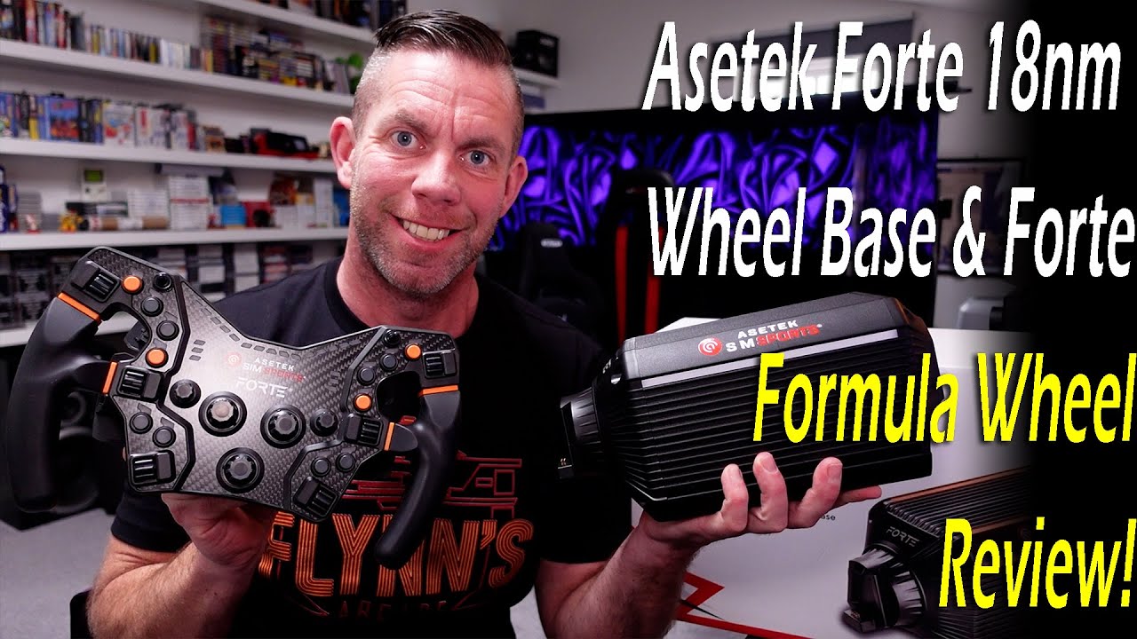 Asetek Forte 18nm DD Wheelbase & Forte Formula Wheel Review