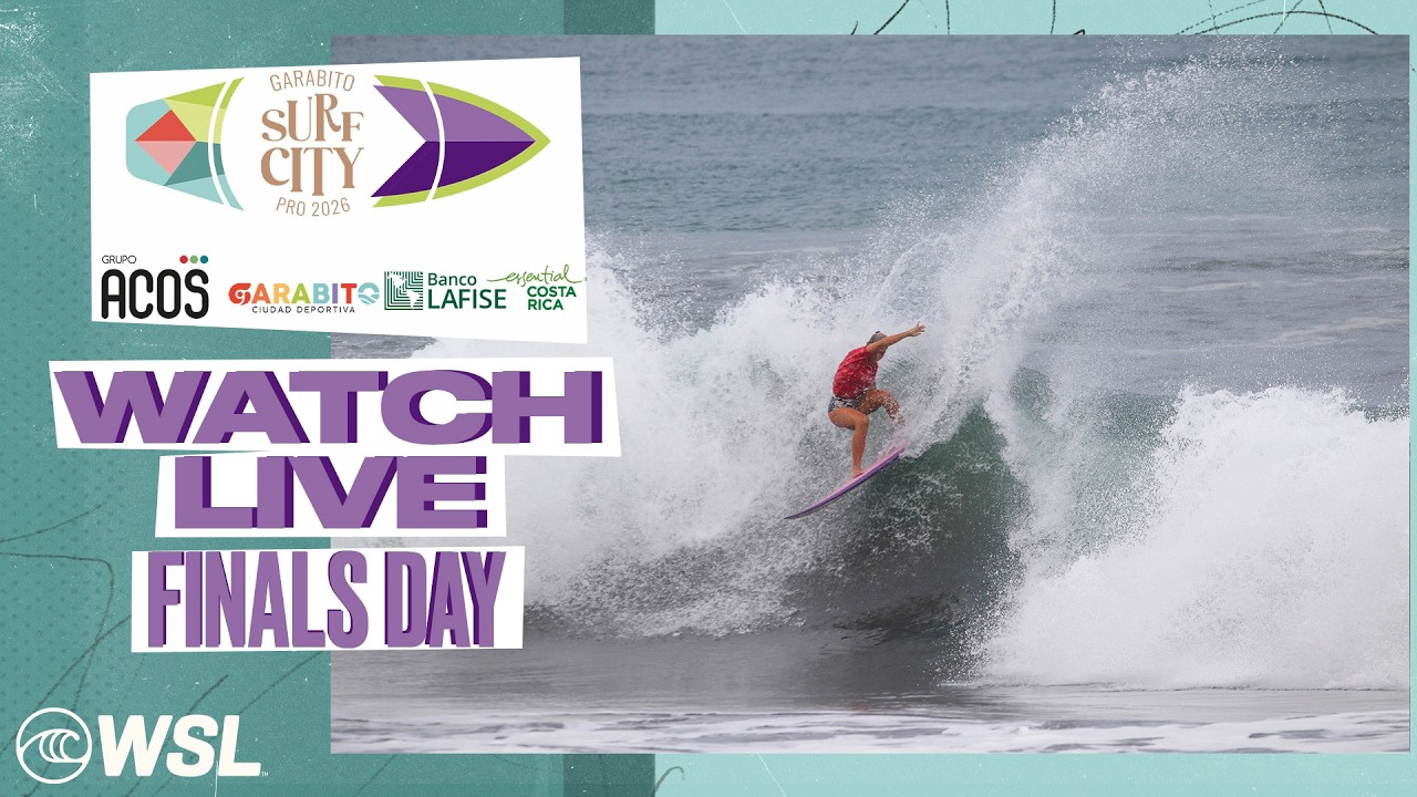 🔴 LIVE - Garabito Surf City Pro QS 2,000 2026 - Finals Day