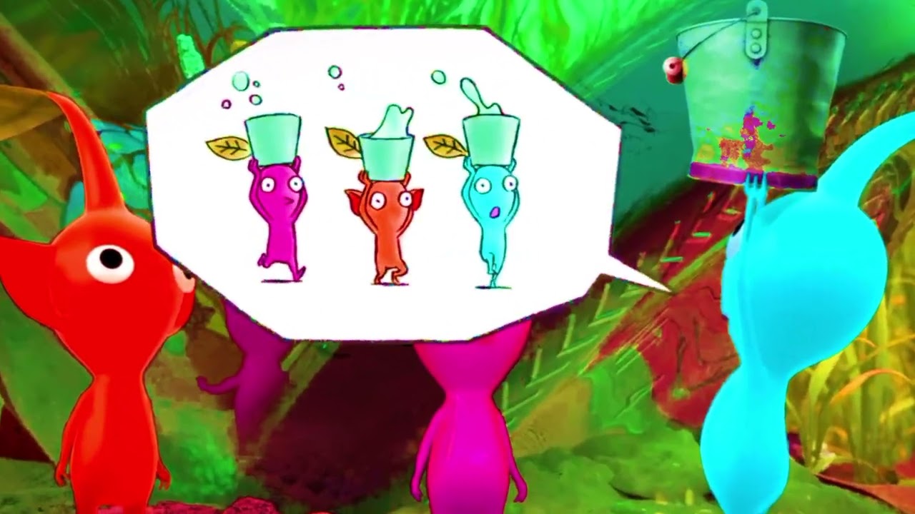 Catching Pikmin/ ideas Pikmin water solution on helping Pikmin trap empty bottles#inspired#preview 