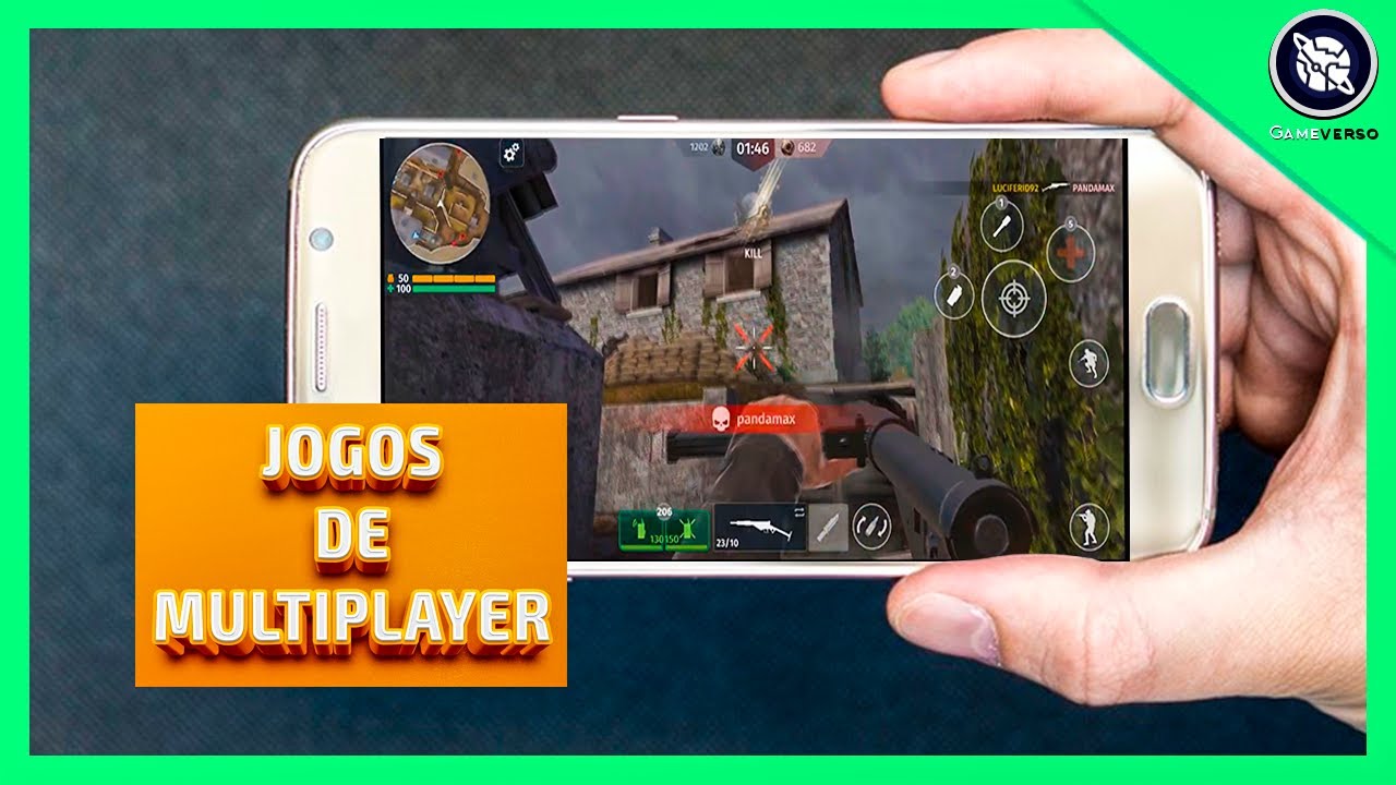 TOP 5 MELHORES Jogos De MULTIPLAYER Para ANDROID [2021] | Gameverso