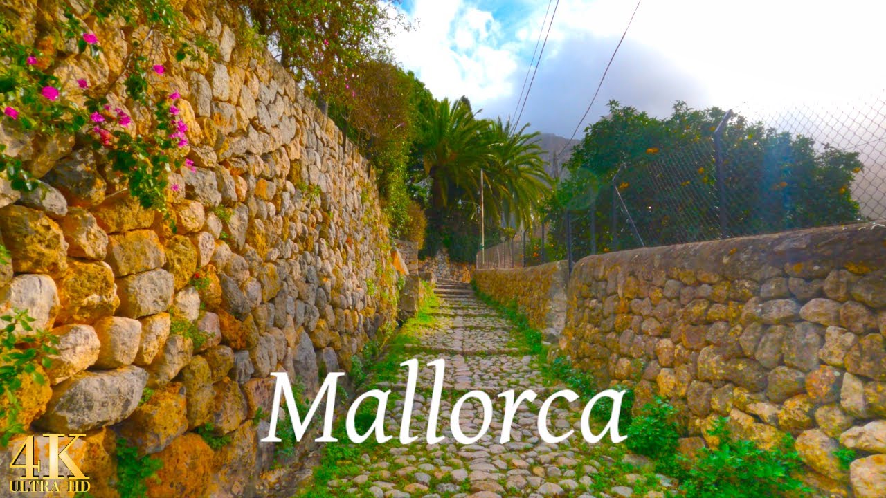 Fairy Tale Village in Mallorca Walk | 4K | ASMR | Walking Tour 2026