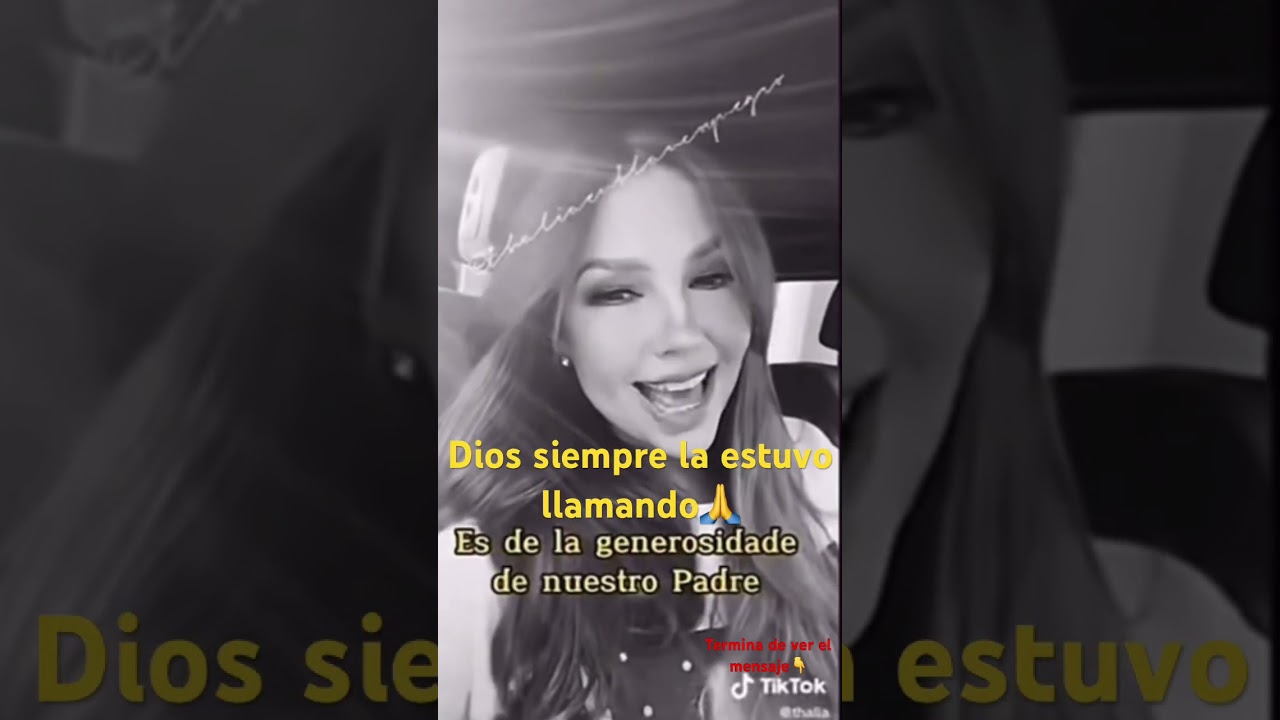 Los cristianos desconfían de Thalía, como con Pablo de tarso