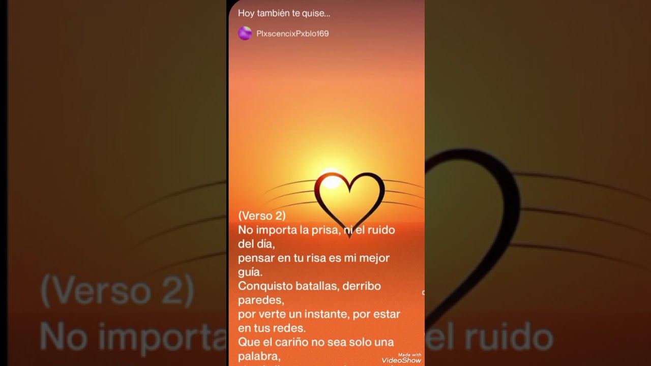 Hoy también te quise...