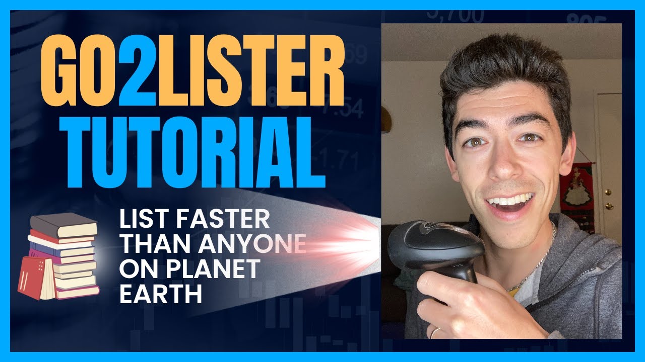 The FASTEST WAY to List Books on Amazon FBA | Go2Lister