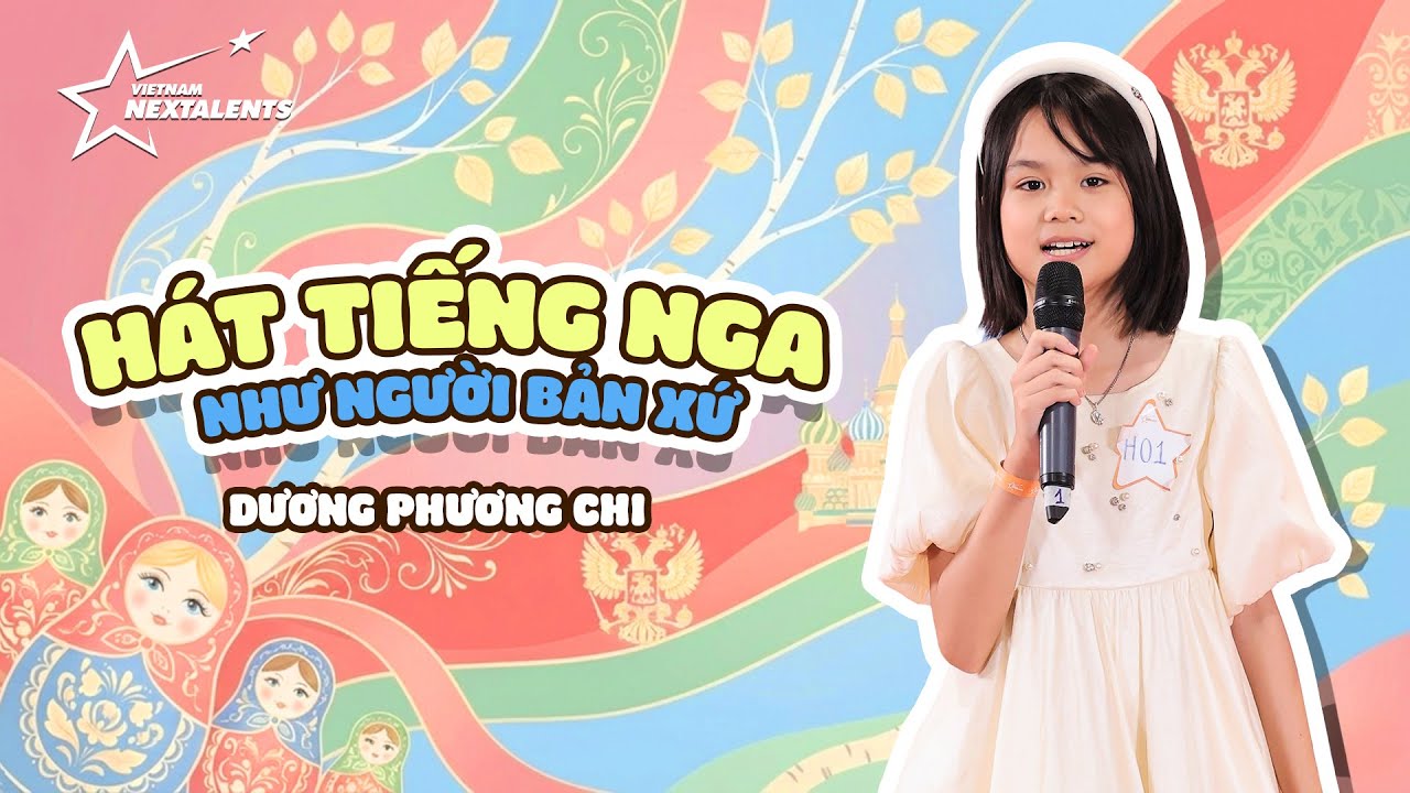 Cô bé Việt hát tiếng Nga chuẩn như người bản xứ khiến BGK Vietnam Nextalents 2025 sững sờ