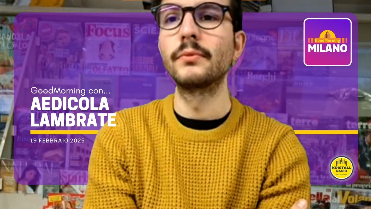 AEdicola Lambrate 19 febbraio 2025 - sparatorie, velo e spazio per ragazzi