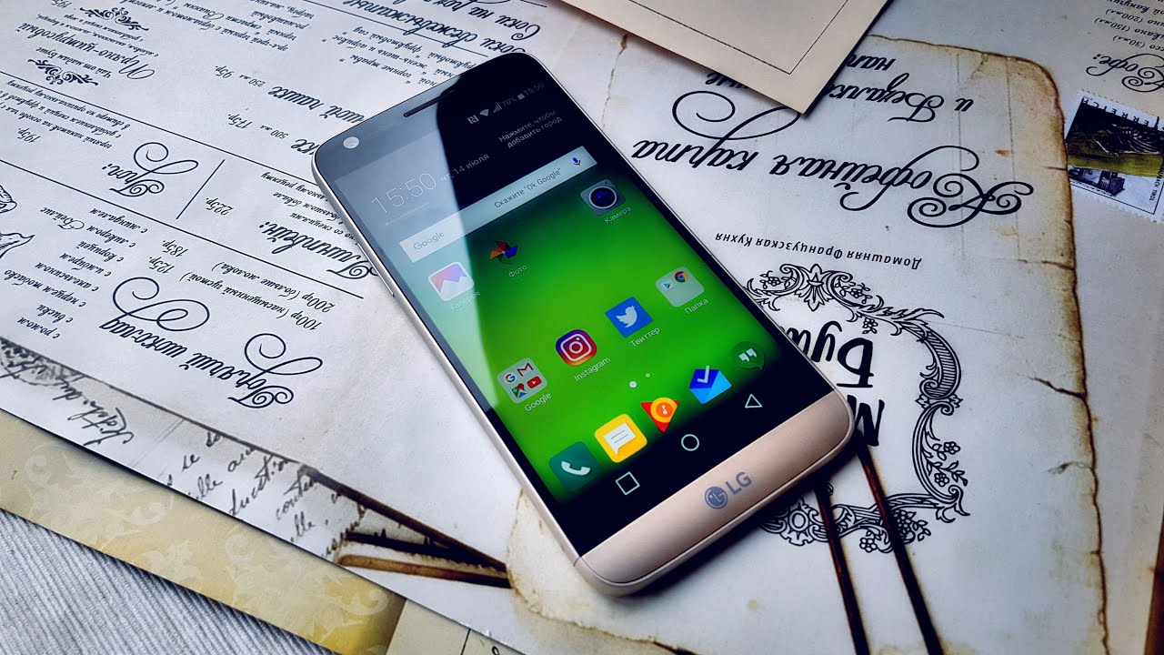 LG G5. На грани возможного. Обзор флагмана компании LG. #1