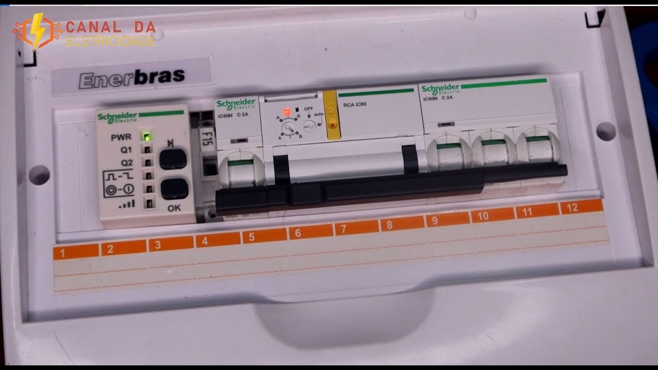 CONHEÇA OS RELIGADORES AUTOMÁTICOS P/ DISJUNTORES  DIN 3P/4P iC60 - SCHINEIDER A9C70134
