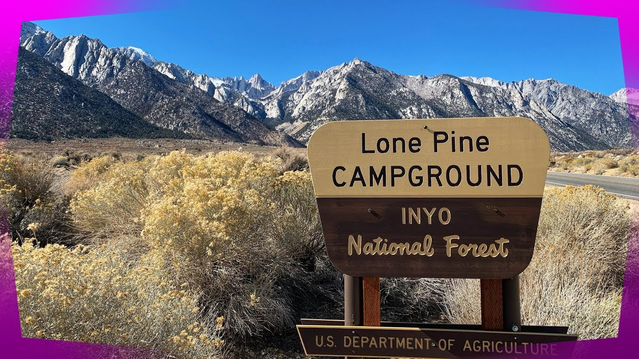 Free Camping at Lone Pine Campground | Inyo National Forest in CA