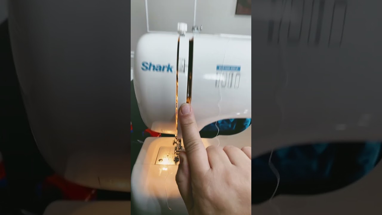 How to thread Euro pro X sewing machine by shark.