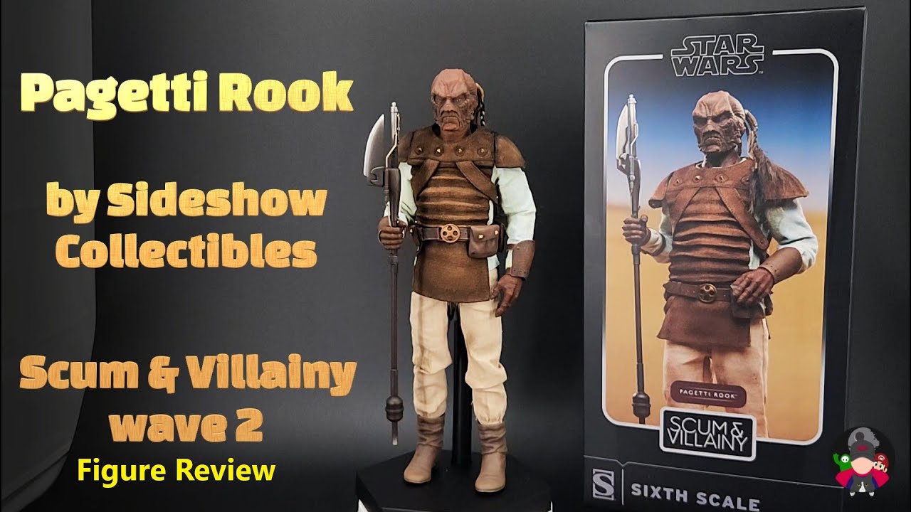 Pagetti Rook by Sideshow Collectibles - Scum & Villainy wave 2 - Figure review