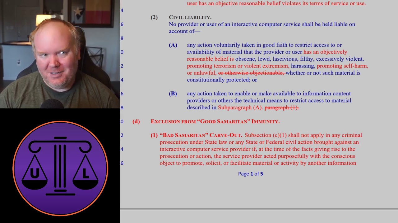 CDA 230 reform proposed; any good? (reupload)
