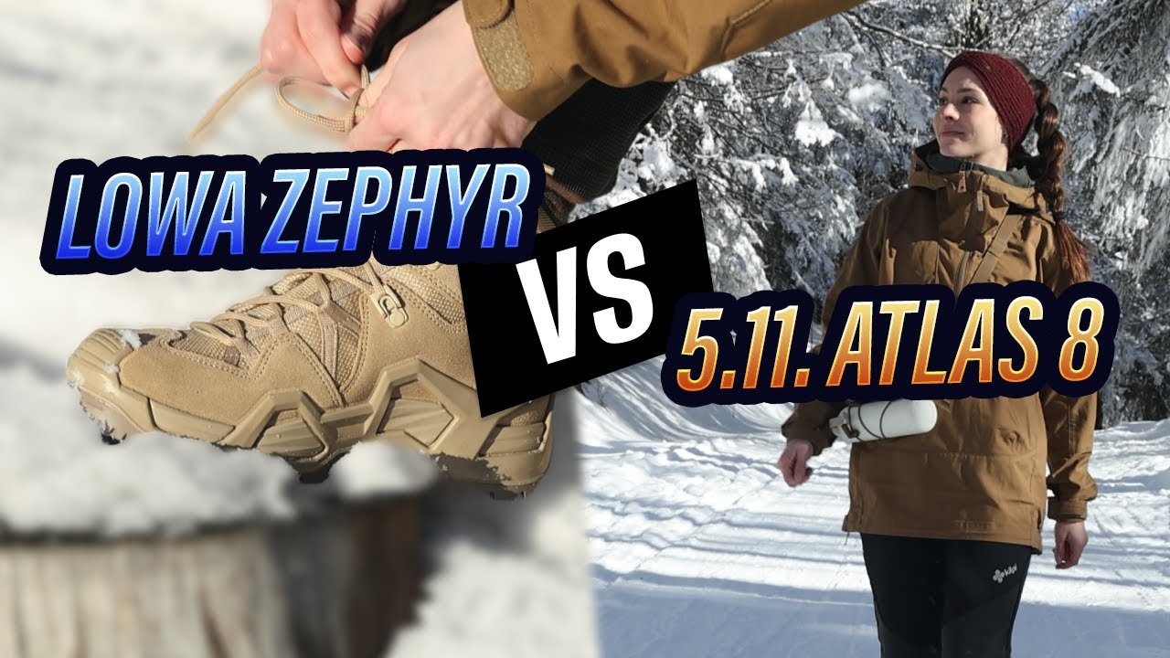 Moje TOP boty do armády  | LOWA vs. 5.11