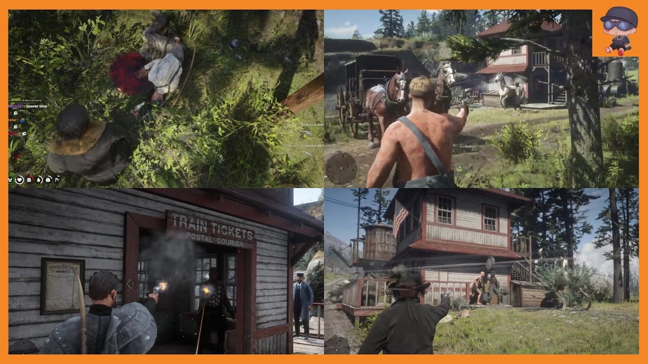 The McGees Smoke The Darnells (Multi-POV) Jebediah Blows Head Off | Gold Rush 5.0 | Red Dead RP