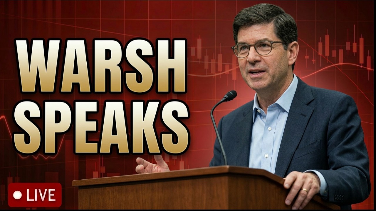 🔴FOMC KEVIN WARSH SPEAKS, ADP JOBS REPORT, SPACEX, BTC & GOLD! LIVE TRADING!