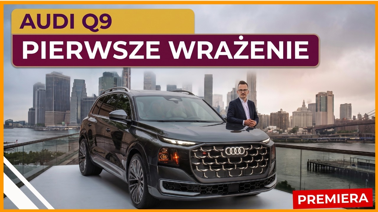 NOWE AUDI Q9 na żywo: Design, wymiary i wnętrze, kt&oacute;re zmieniają wszystko | Prezentacja PL 4K