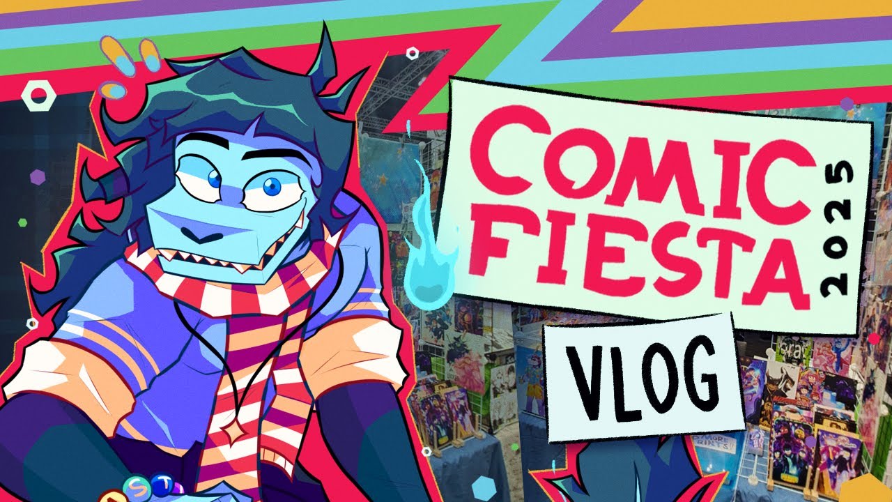 Boothing at Comic Fiesta 2025! 🌈 -【Vlog!】