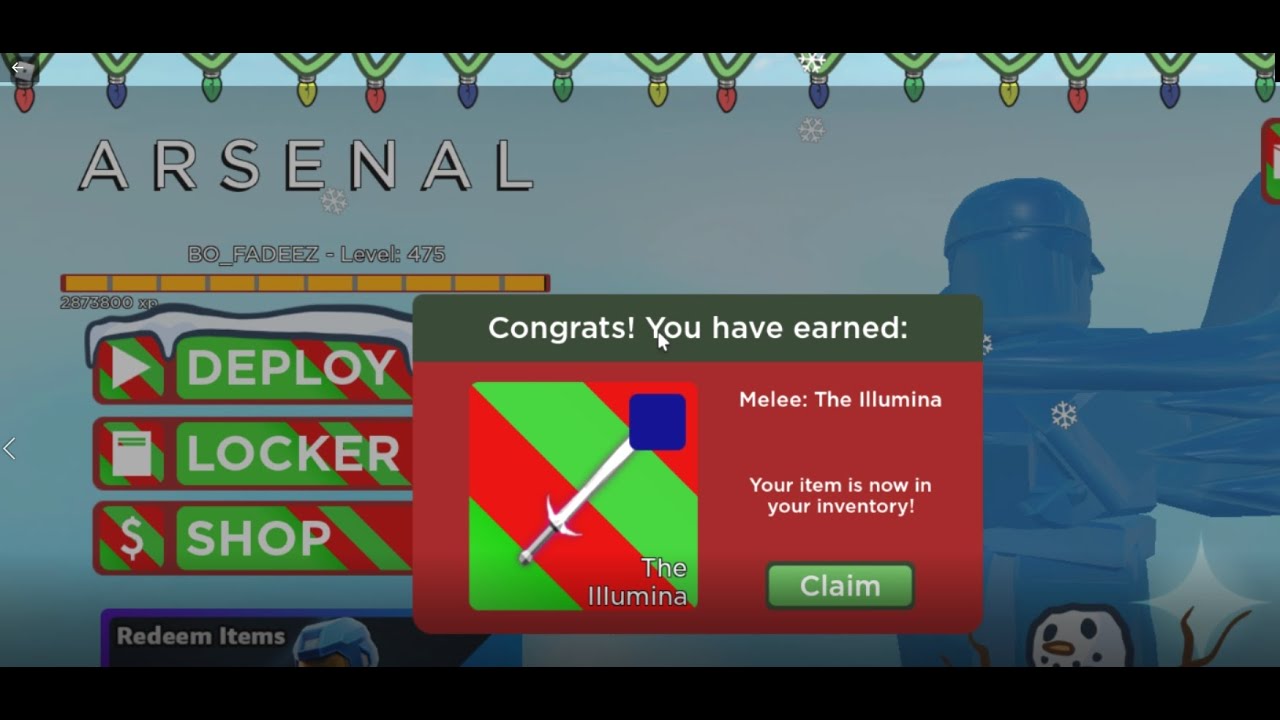 HOW TO GET THE illumina dev knife arsenal [ROBLOX]
