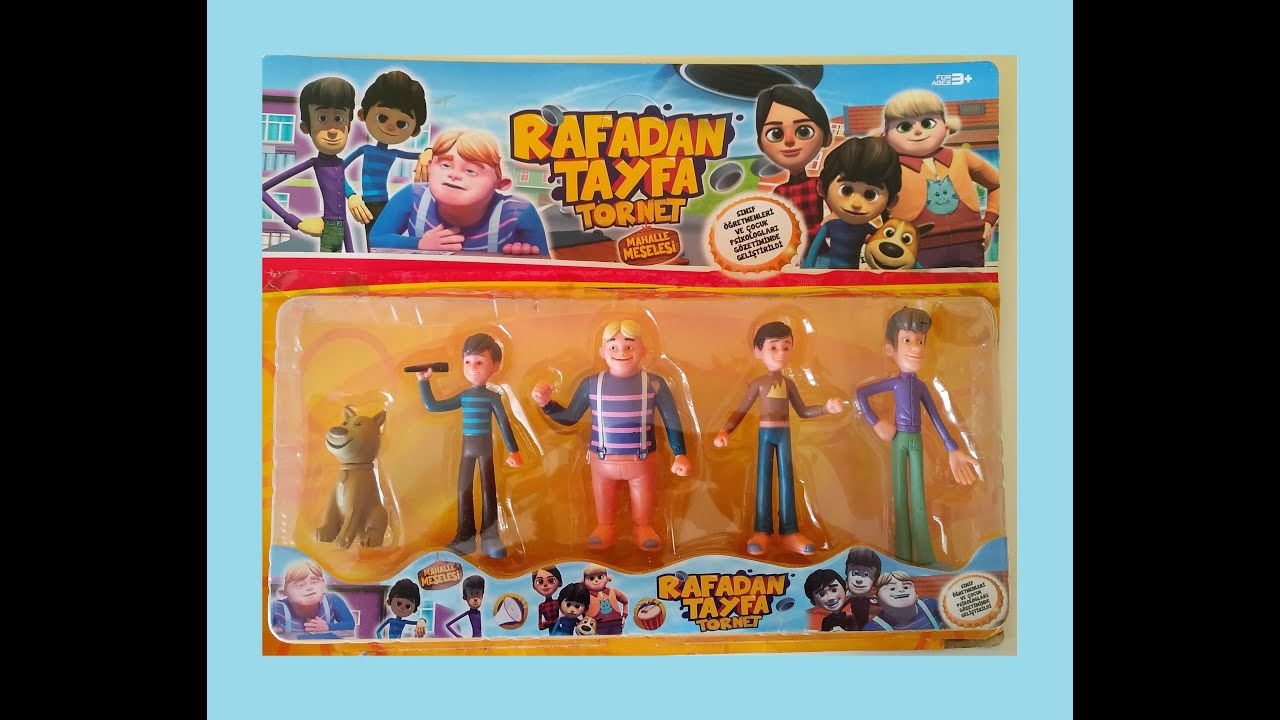 Rafadan Tayfa oyuncak figürlerini yakından görelim 😀👍