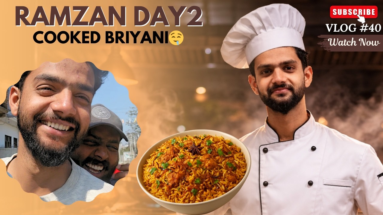 COOKED BRIYANI🤤🔥 |VLOG #40 | THE TAILENDERS |