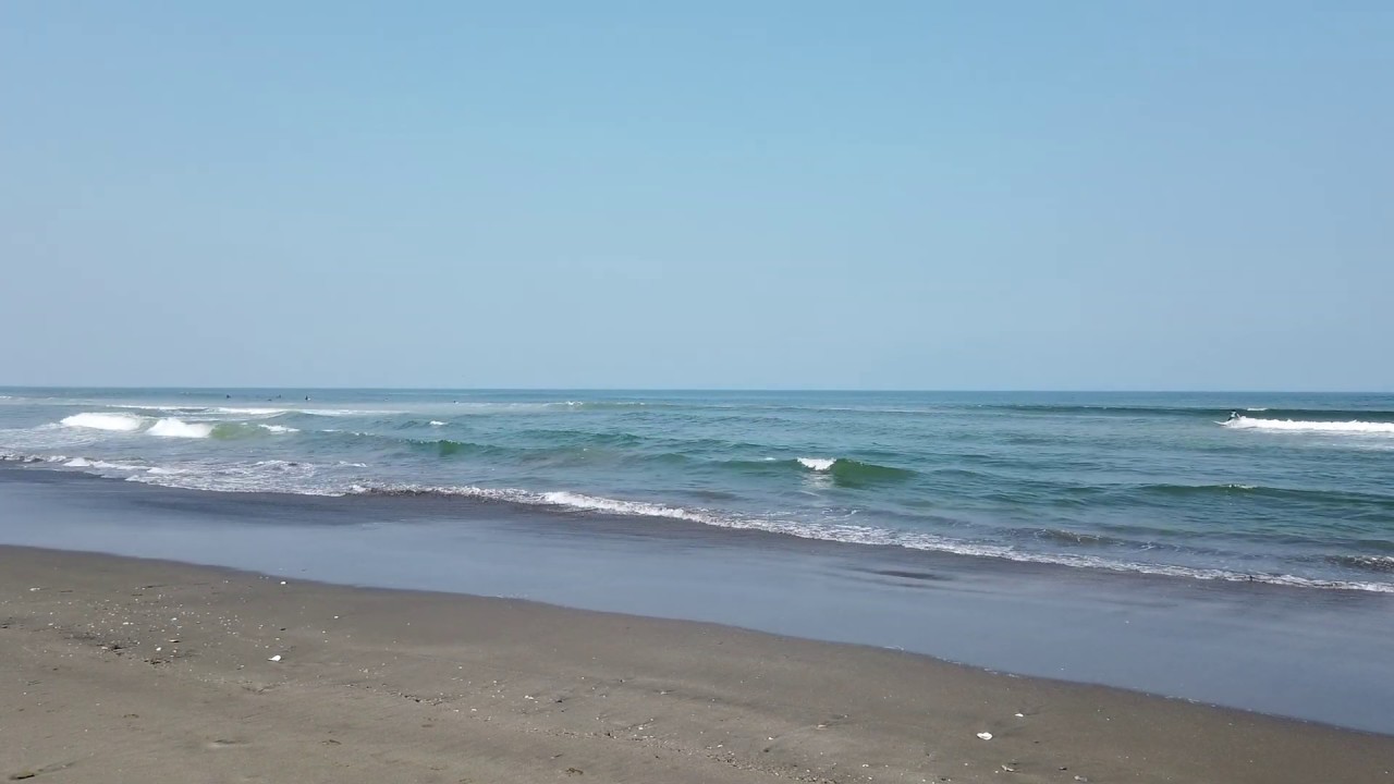 【ただ波】九十九里浜の力強い波の音 /// Waves of Kujukuri beach