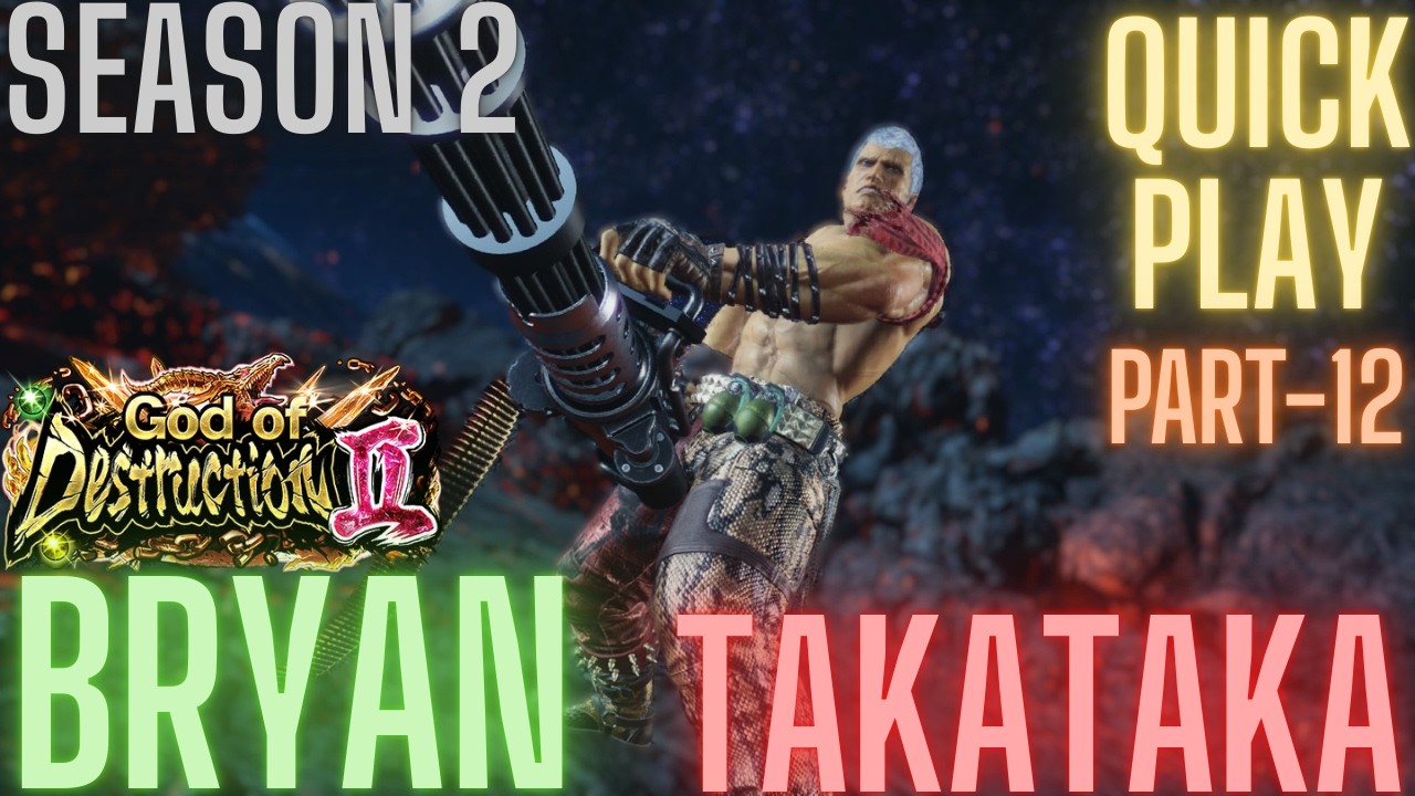 Tekken 8 - Takataka (Bryan) Part-12 Quick Match Plays