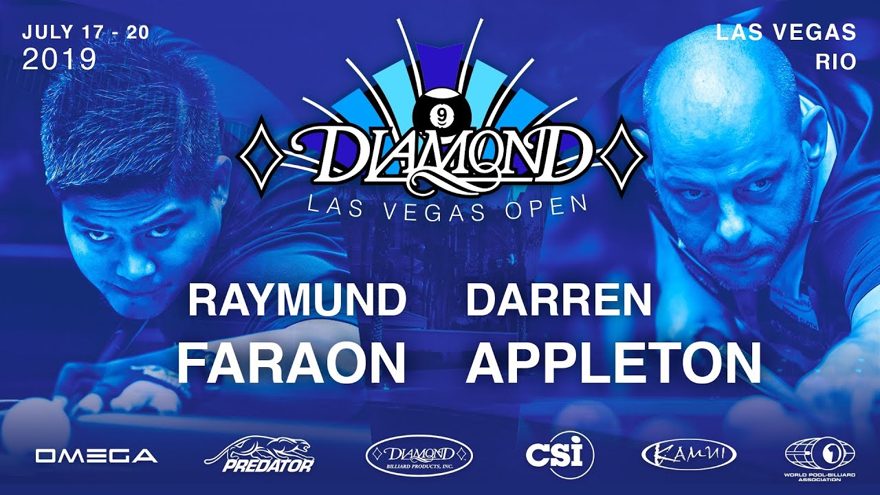 2019 Diamond Las Vegas Open: Raymund Faraon vs Darren Appleton