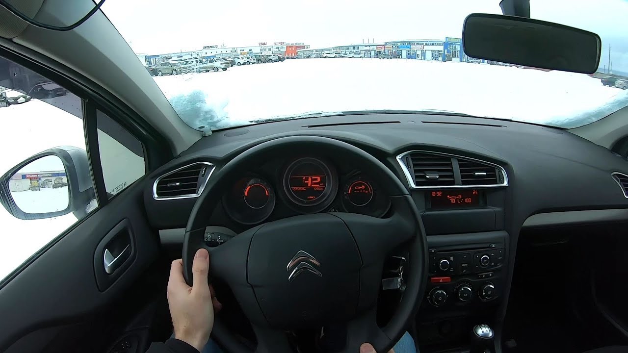 2014 Citroen C4 POV TEST DRIVE