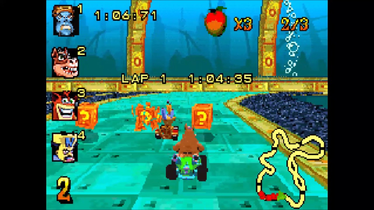 Crash Nitro Kart: (Uka Cup - Dingodile!)