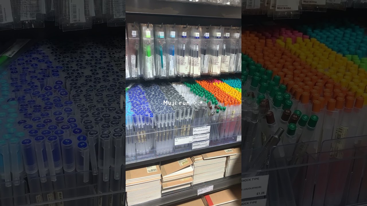Muji run ✧.* Japanese stationery, storage, beauty and more!