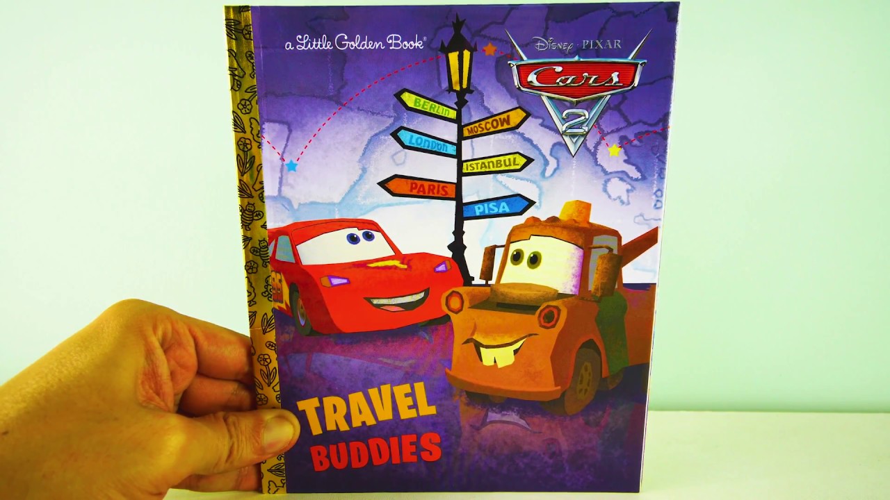 Cars Read Along Story book l Cars 2 - Travel Buddies l Read Aloud Story Books for Kids