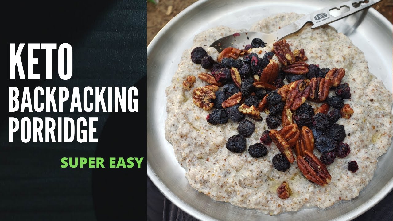 BACKPACKING KETO | EP. ONE | KUEST KITCHEN | PORRIDGE | MICHIGAN ADVENTURE COUPLE