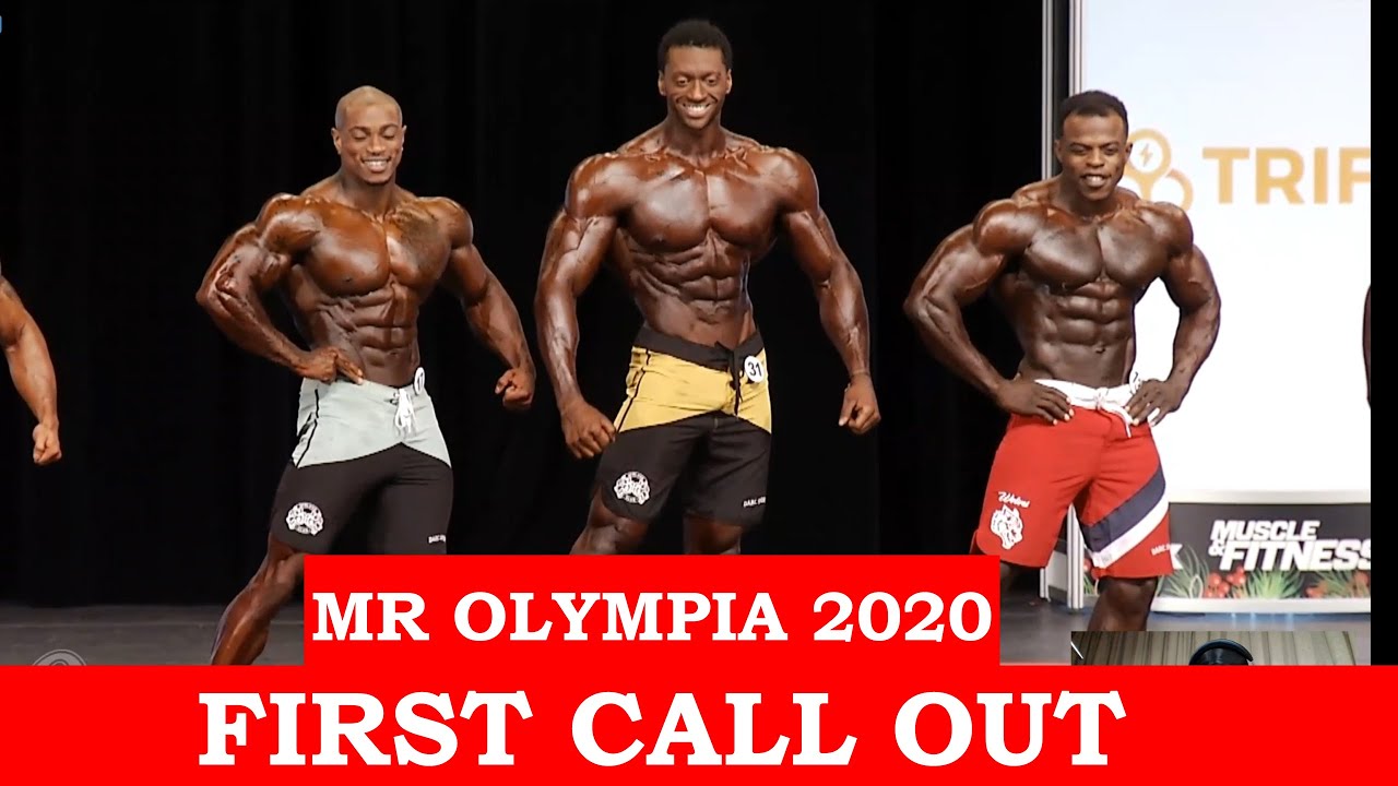 Первый вызов на турнир MENS PHYSIQUE 2020 MR OLYMPIA