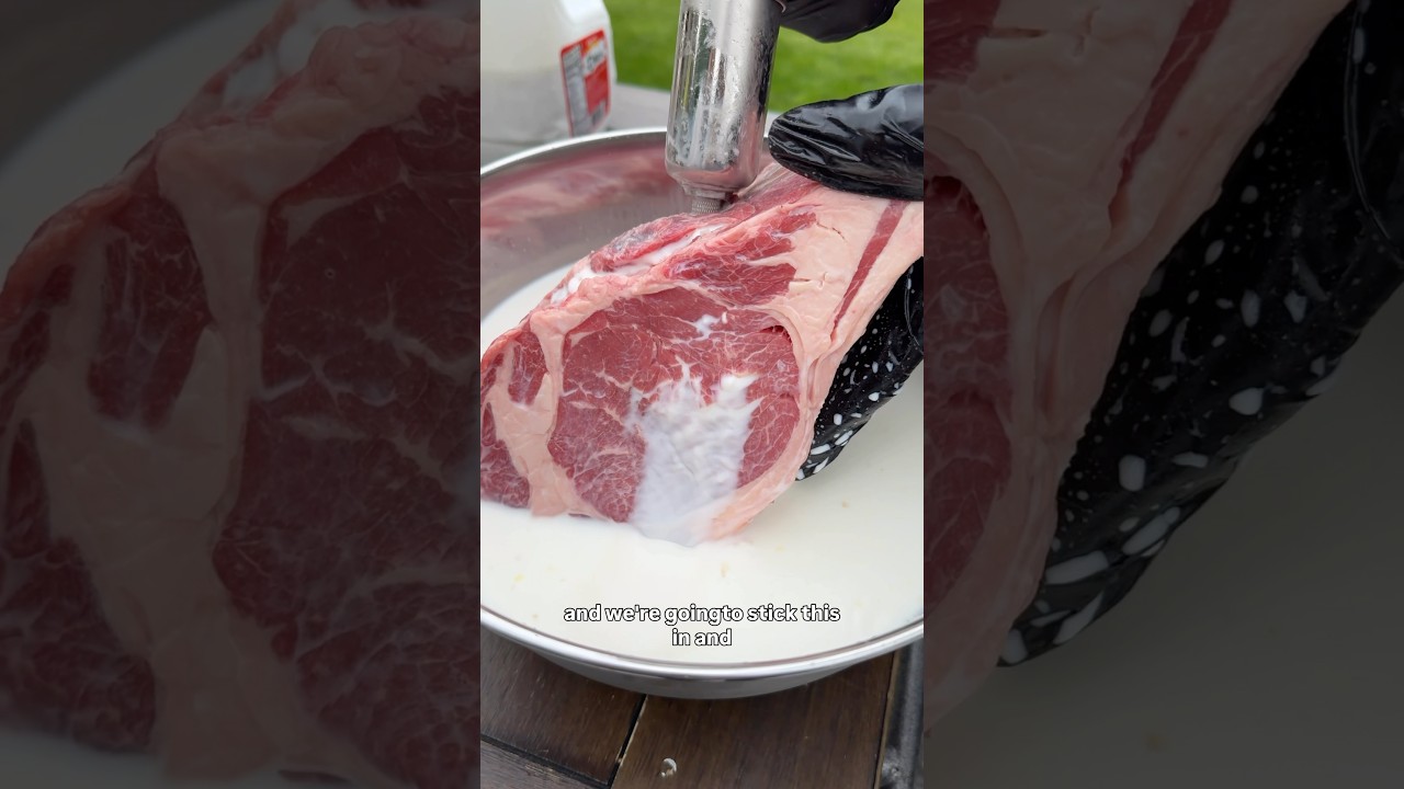 Does Milk Tenderize Steak..?!
