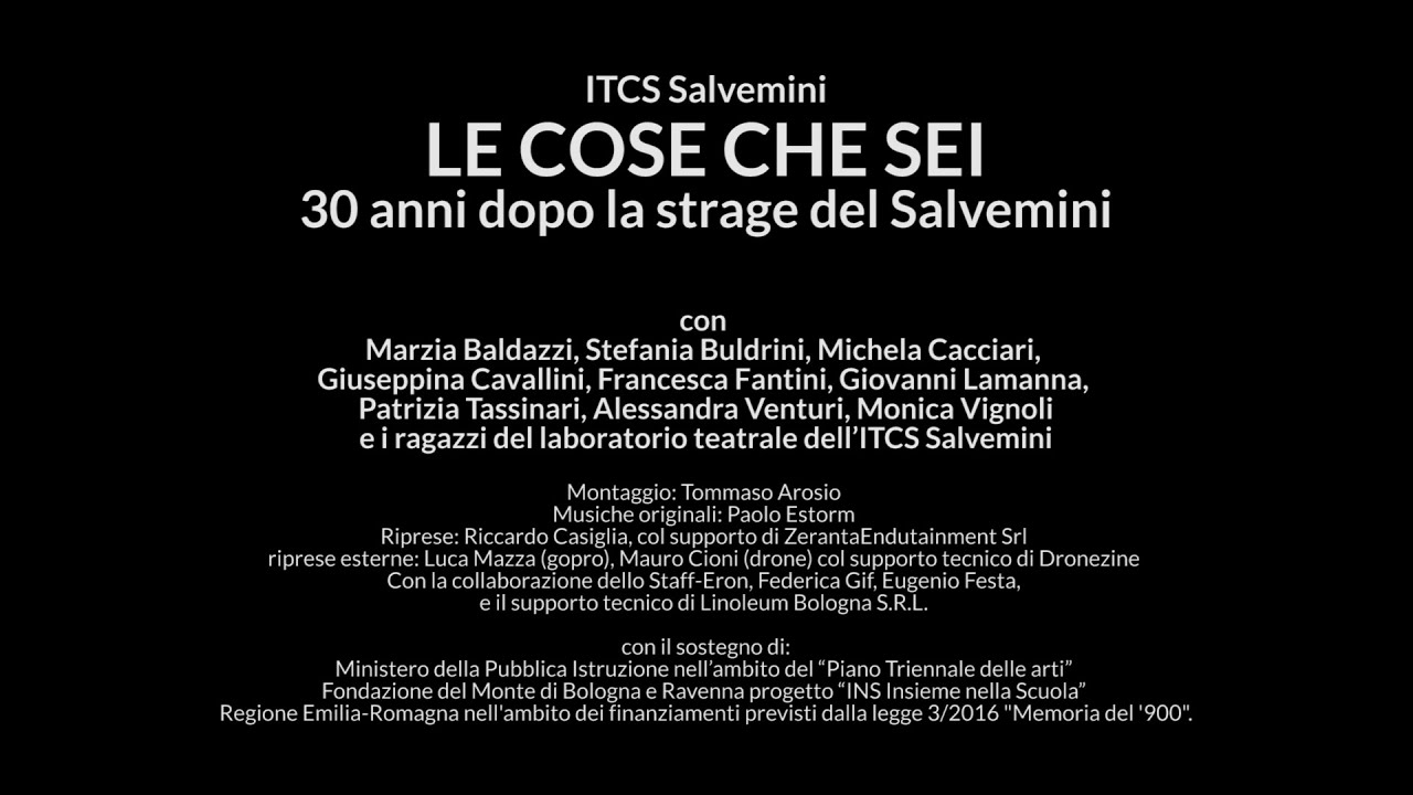LE COSE CHE SEI  (trailer)