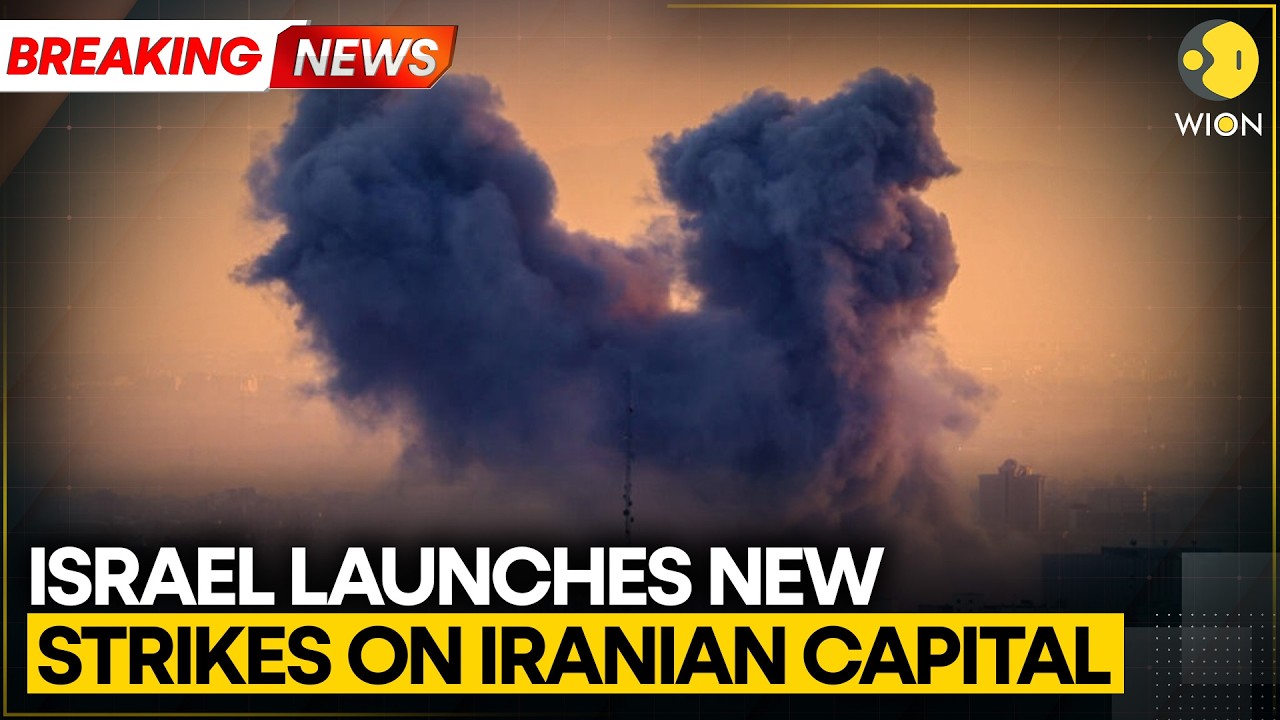 Israel-Iran War: Israel Launches New Strikes on Tehran, Targets IRGC Military Sites | WION BREAKING