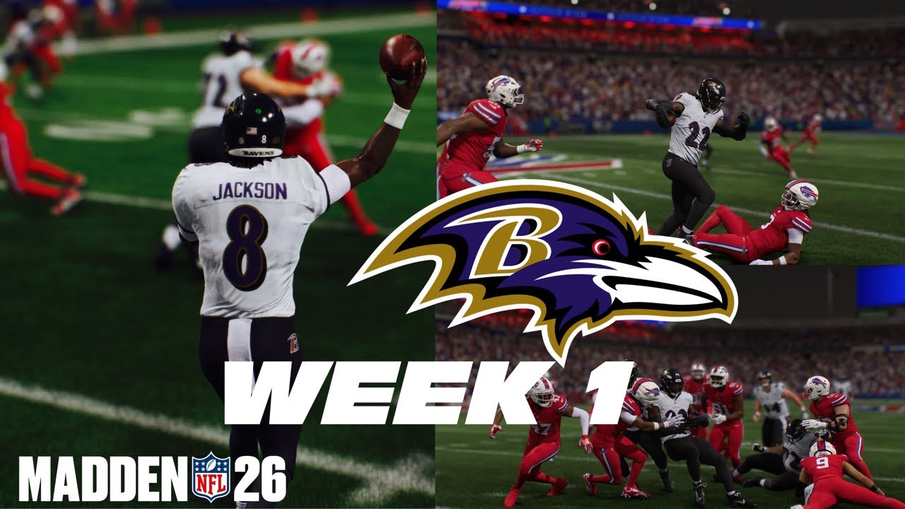 MADDEN NFL 26 RAVENS FRANCHISE EP. 1