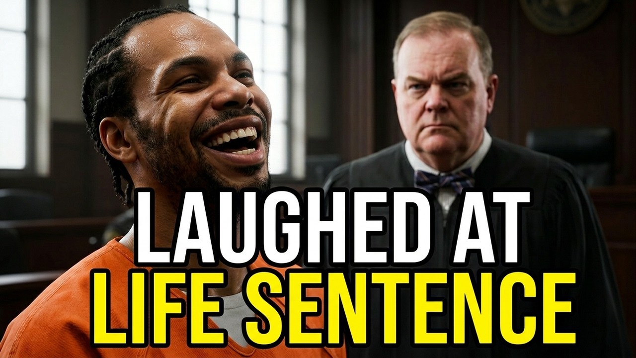Defendant Laughs At Life Sentence #sentencing #truecrime