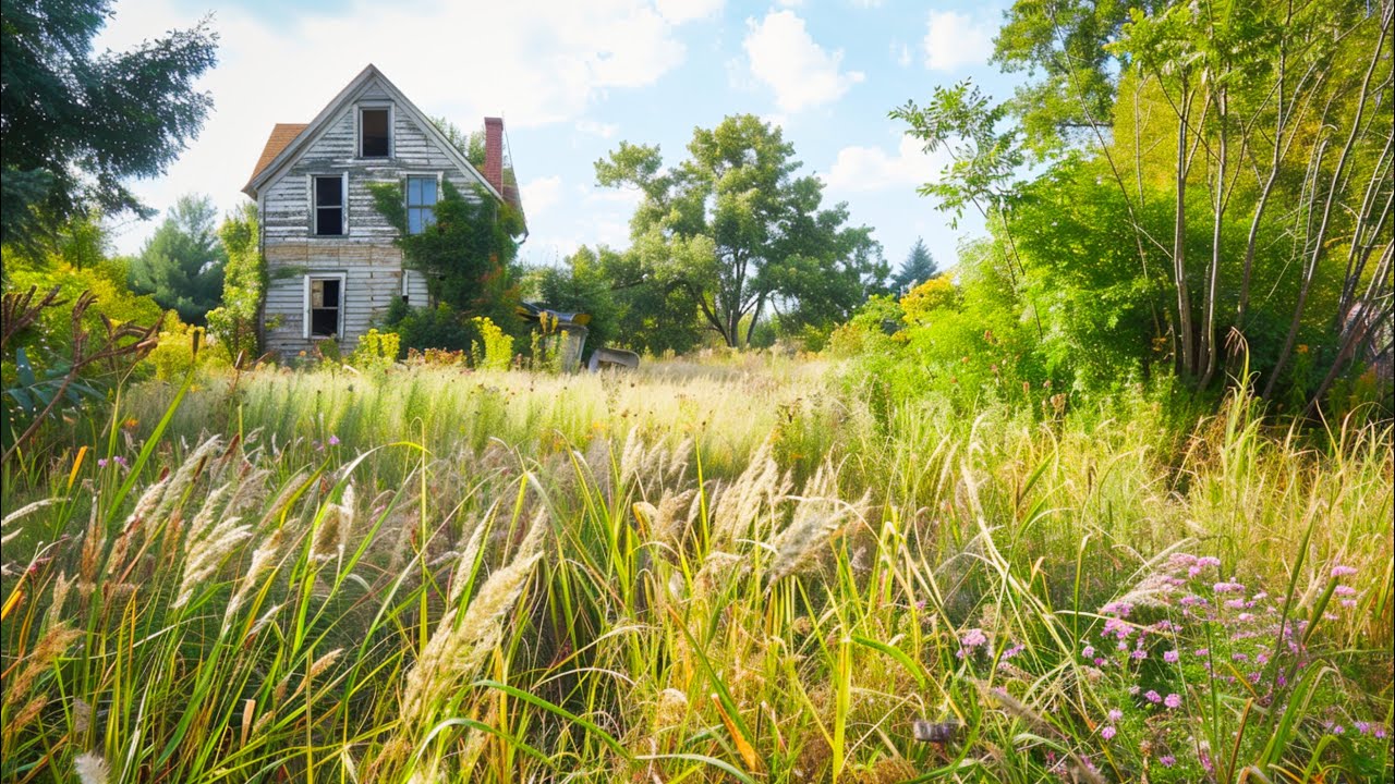 Green Makeover Magic: Overgrown Lawn Mowing, Lawn Makeover. Magical transformation!