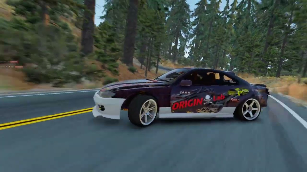 nissan silvia S15 street drifting