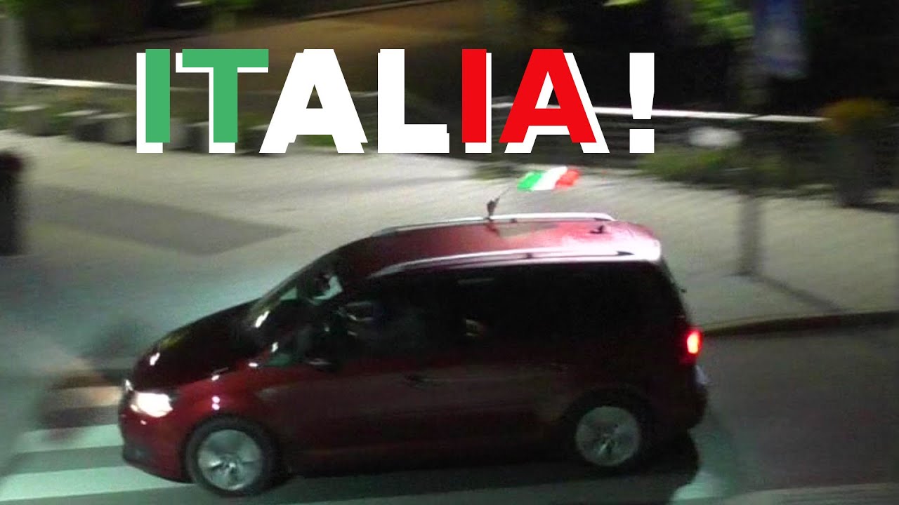 UEFA EURO 2020 Italien Europameister 2021! Jubel in Waldenbuch * L'Italia è campionessa europea !