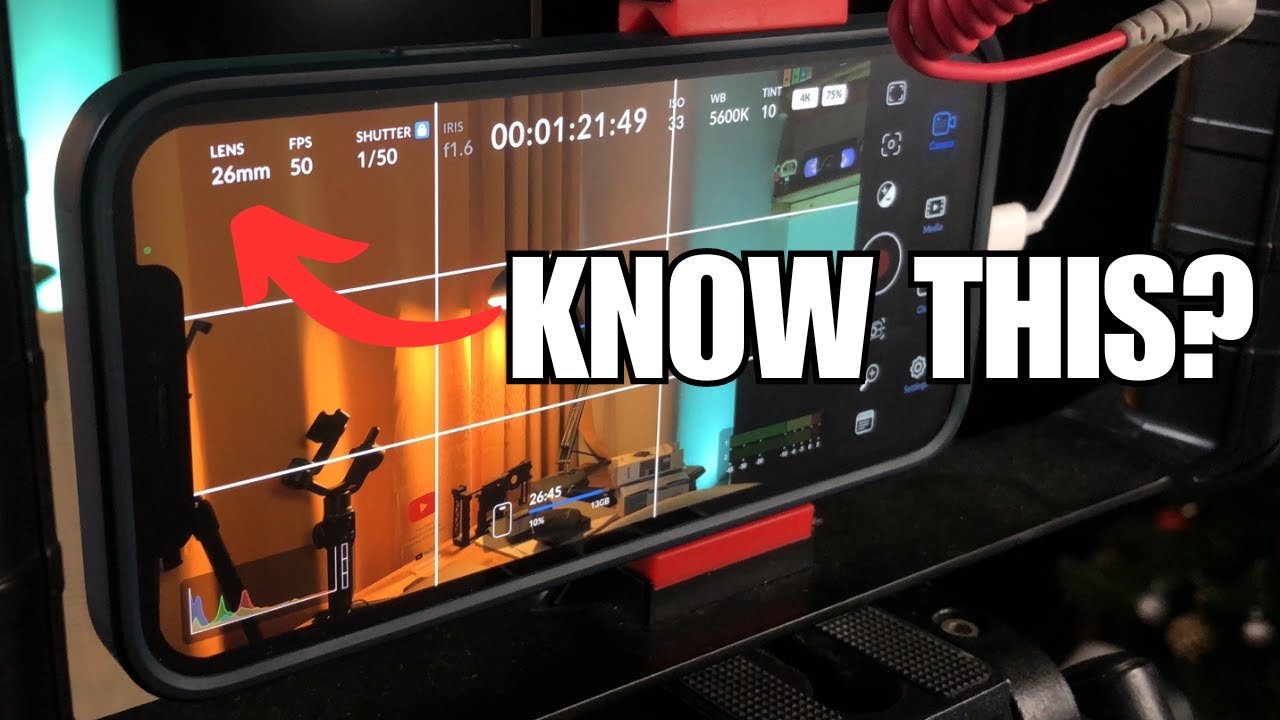 ГЛАВНЫЕ СОВЕТЫ по приложению Blackmagic Camera