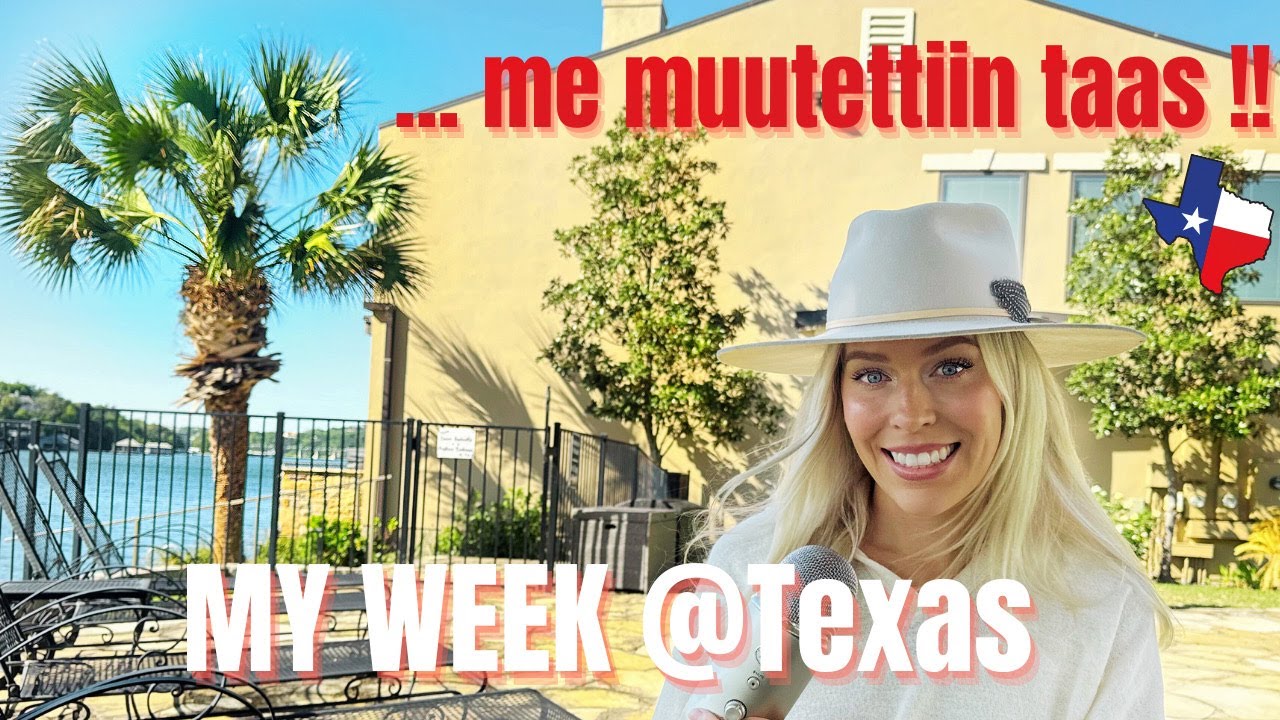 Howdy,  I'm back! Viikko mun elämää Austinissa 🤠
