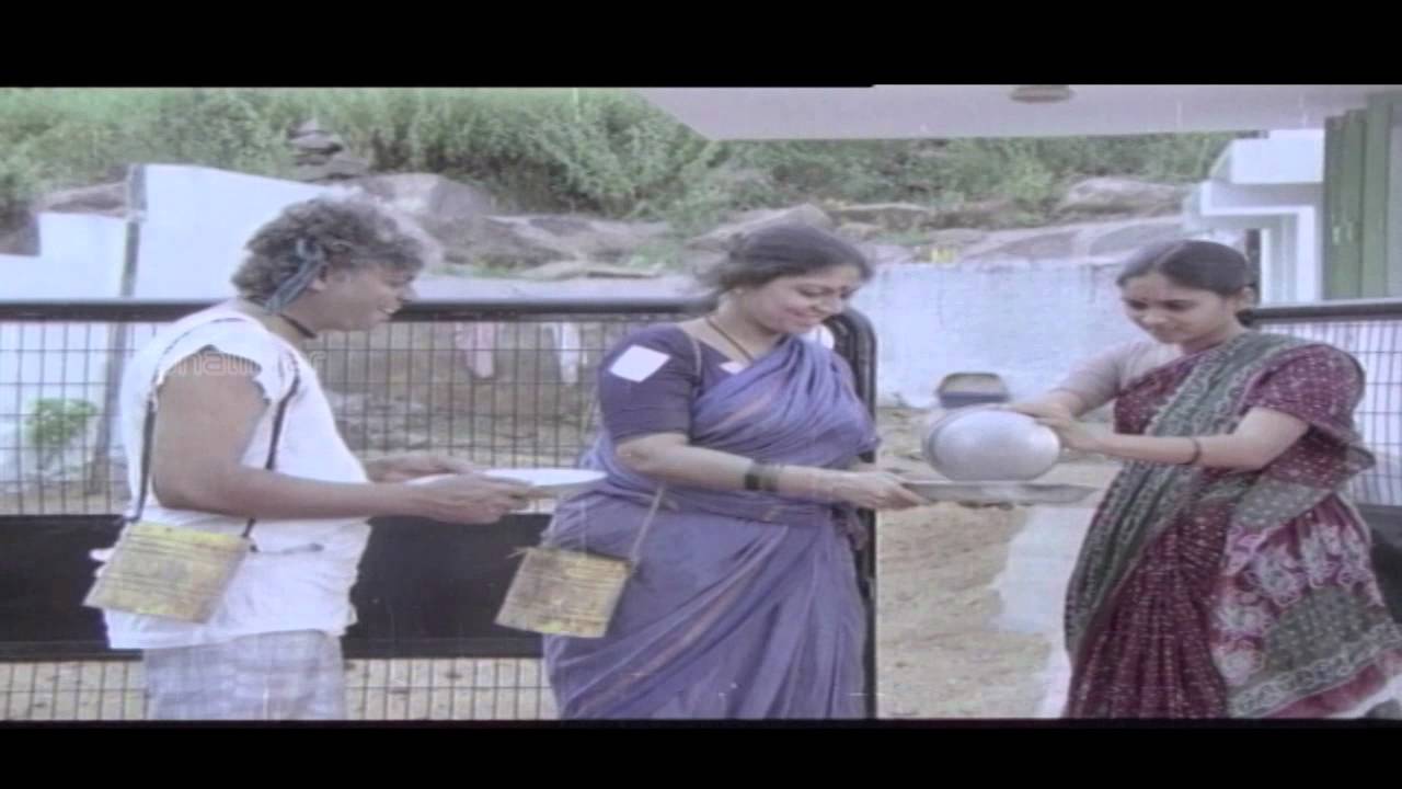 Pinni Movie | Suthivelu & Y Vijaya Begging Comedy Scene | Naresh, Ramyakrishna