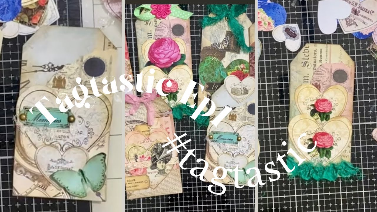 #tagtastic Junk Journal Challenge Series Episode 1