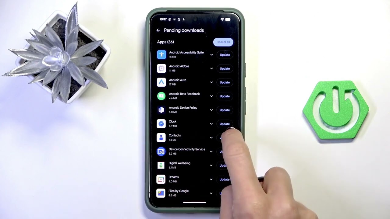 Comment mettre &agrave; jour les applications sur Android 16