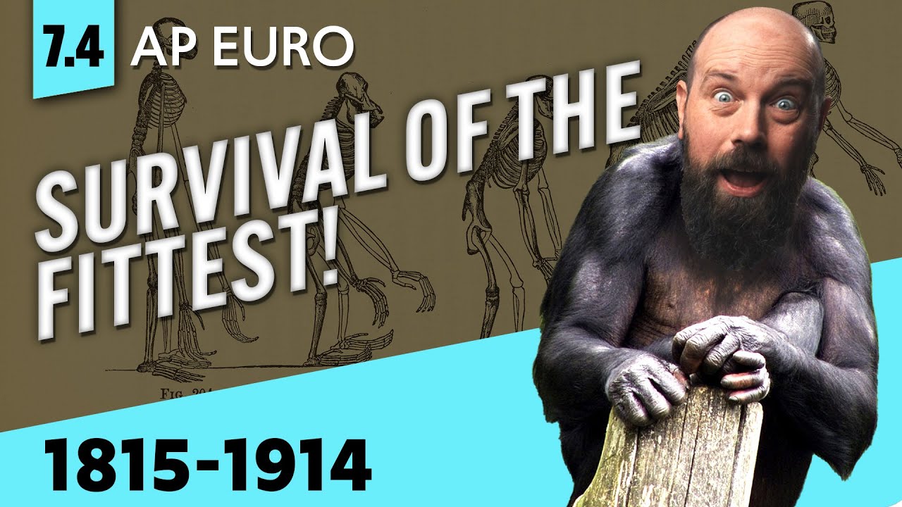 DARWINISM & Social Darwinism, Explained [AP Euro Review&mdash;Unit 7 Topic 4]