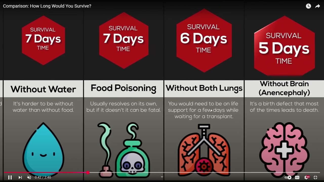 how long will you survive (reacting)