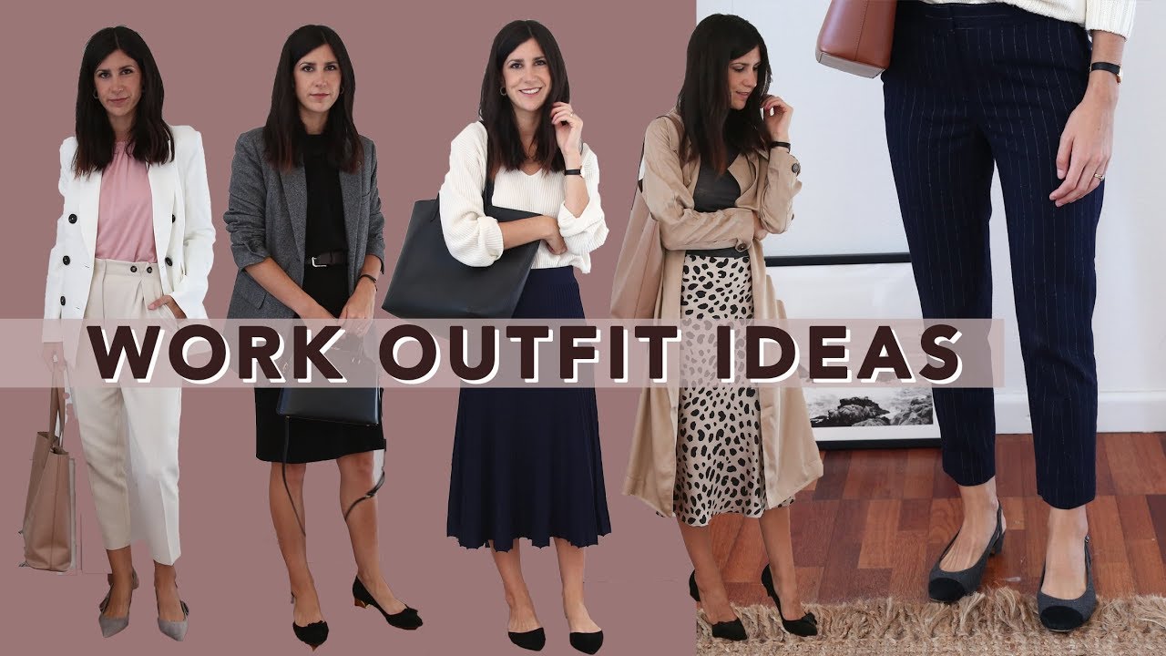 TRANSITIONAL WORKWEAR OUTFIT IDEAS - 10 Autumn & Spring Style Office Outfits | Mademoiselle